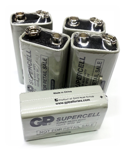 GP SUPERCELL 1604S; Pin 9v vuông GP SUPERCELL 1604S Made in China