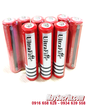 Ultrafire BRC18650; Pin sạc Ultrafire BRC18650 4.2v 6800mAh (Thái Lan) Chỉ sử dụng cho Đèn pin, Quạt điện