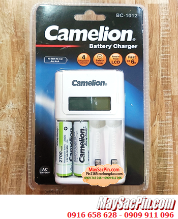 Camelion BC-1012 _Kèm 2 pin Camelion AlwaysReady NH-AA2700ARBP2 (AA2700mAh 1.2v)