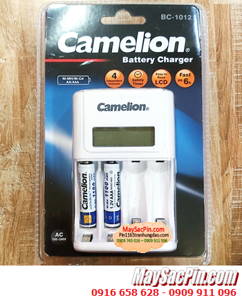 Camelion BC-1012 _Bộ sạc kèm 2 pin sạc Camelion NH-AAA1100LBP2 (AAA1100mAh 1.2v)