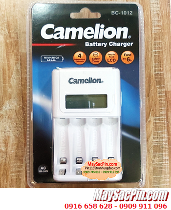 Camelion BC-1012; Máy sạc pin nhanh 6giờ Camelion BC-1012 _có màn hình LCD _Sạc được 2-4 pin AA-AAA